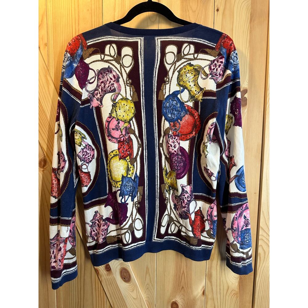 Talbots Women's Tea Party
Print Button-Front
Cardigan Sweater - Size M - Picture 2 of 10